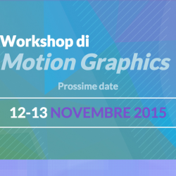 Workshop Motion Graphic capodilucca Bologna